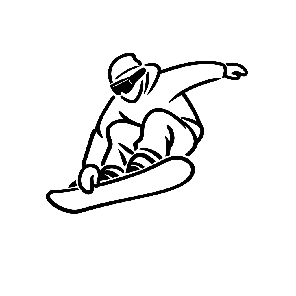 Minimal Snowboard Trick
