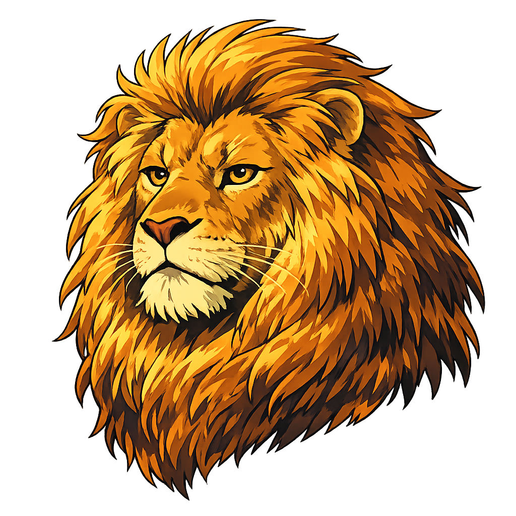 Majestic Lion Portre