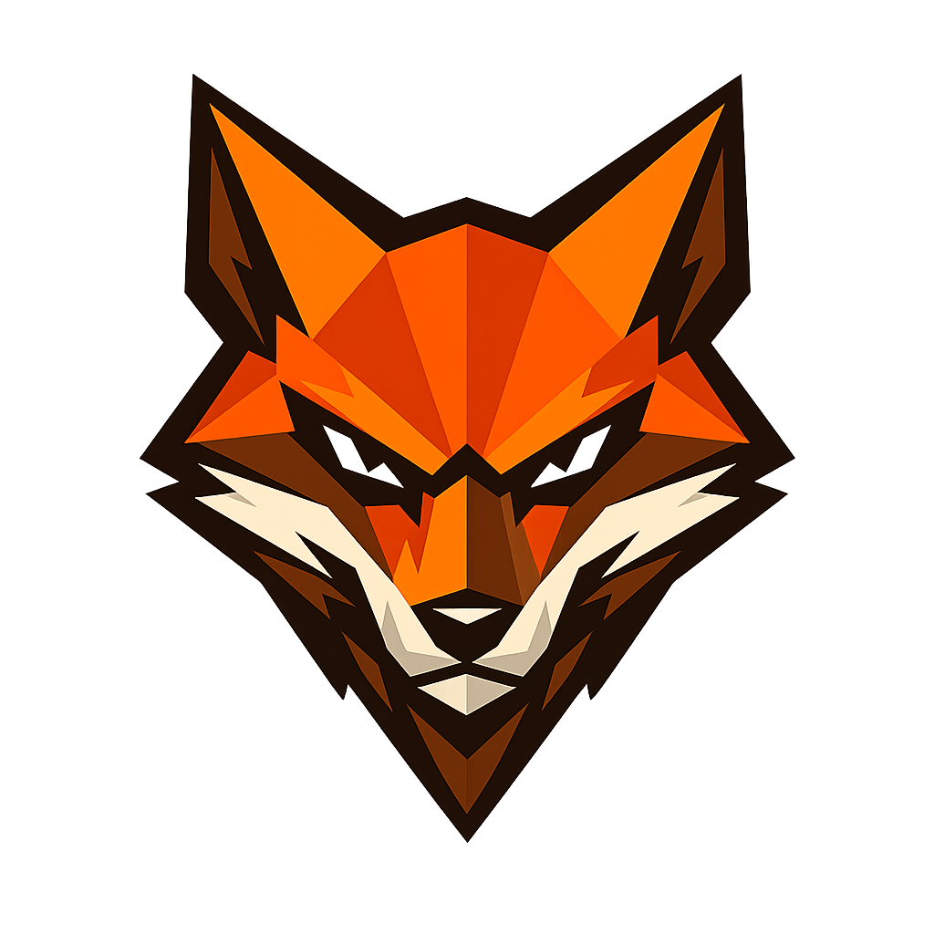 Geometric Autumn Fox