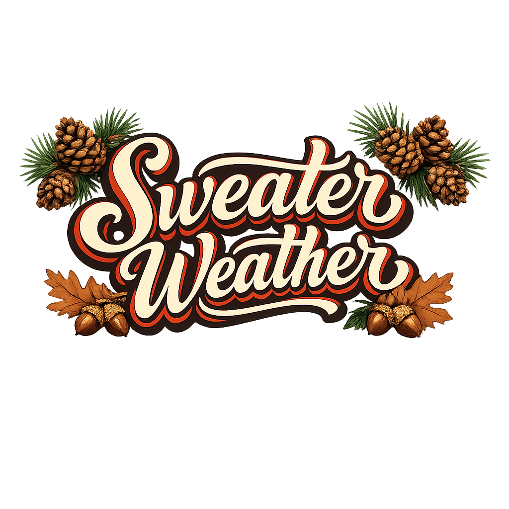 Sweater Weather Typography