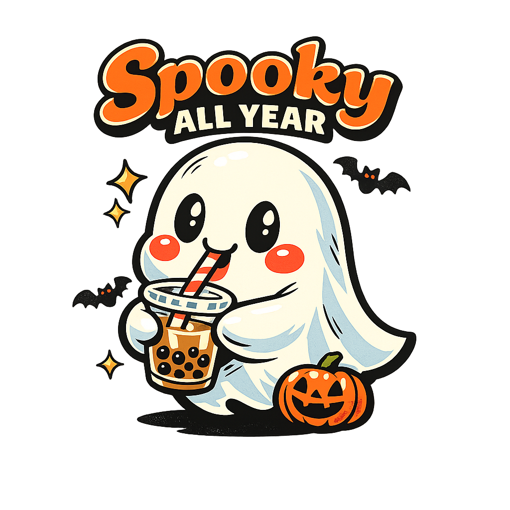 Spooky Boba Ghost