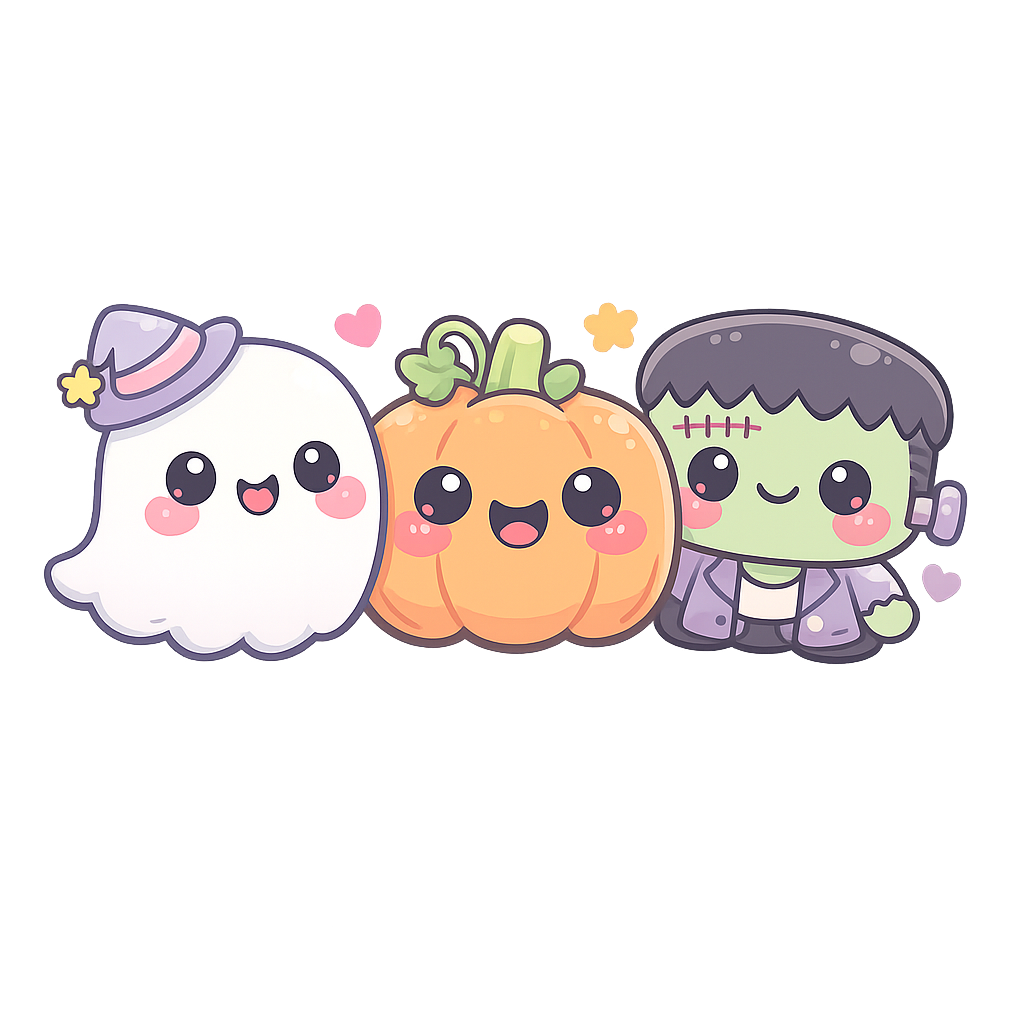 Kawaii Spooky Friends