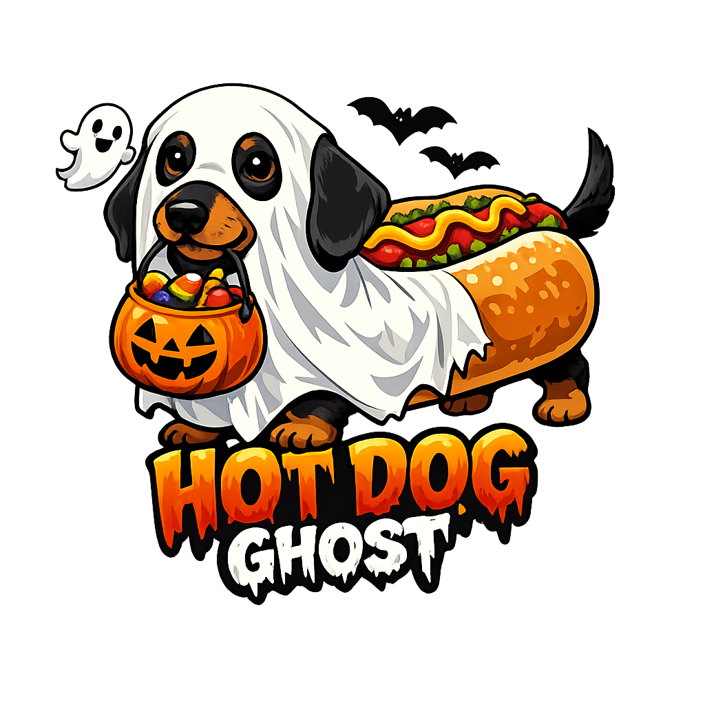 Spooky Ghost Dachshund