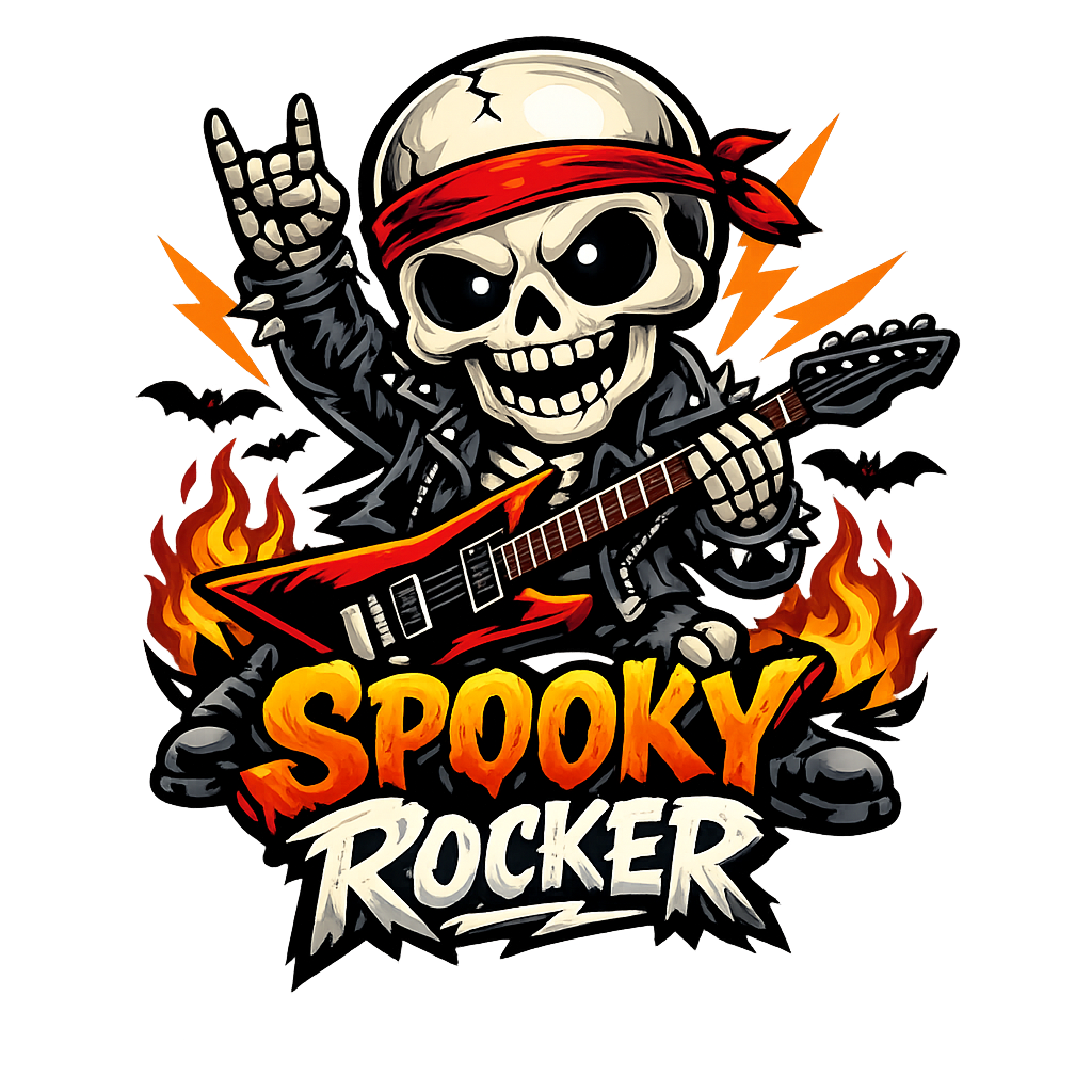 Spooky Rocker Skeleton