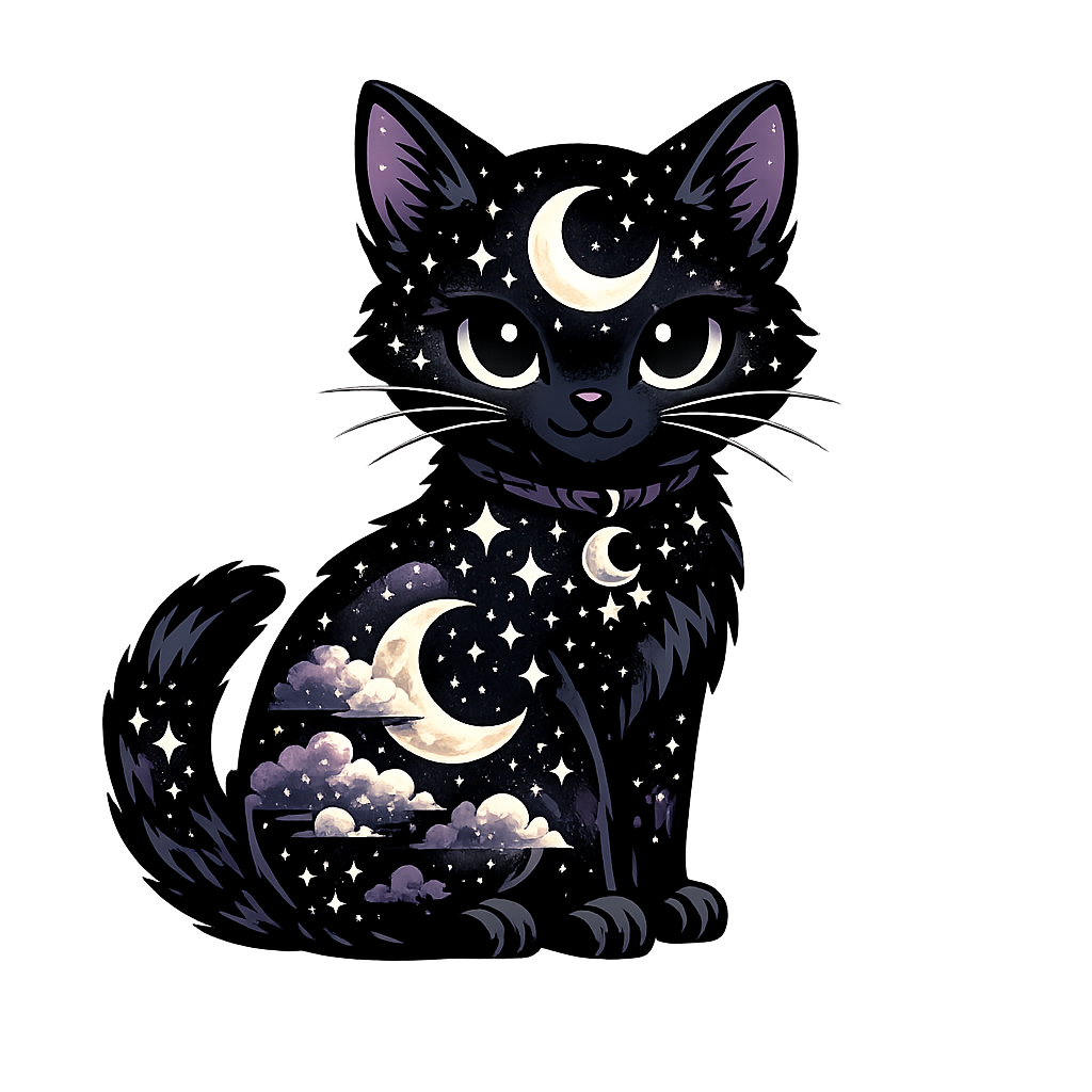 Celestial Moon Cat