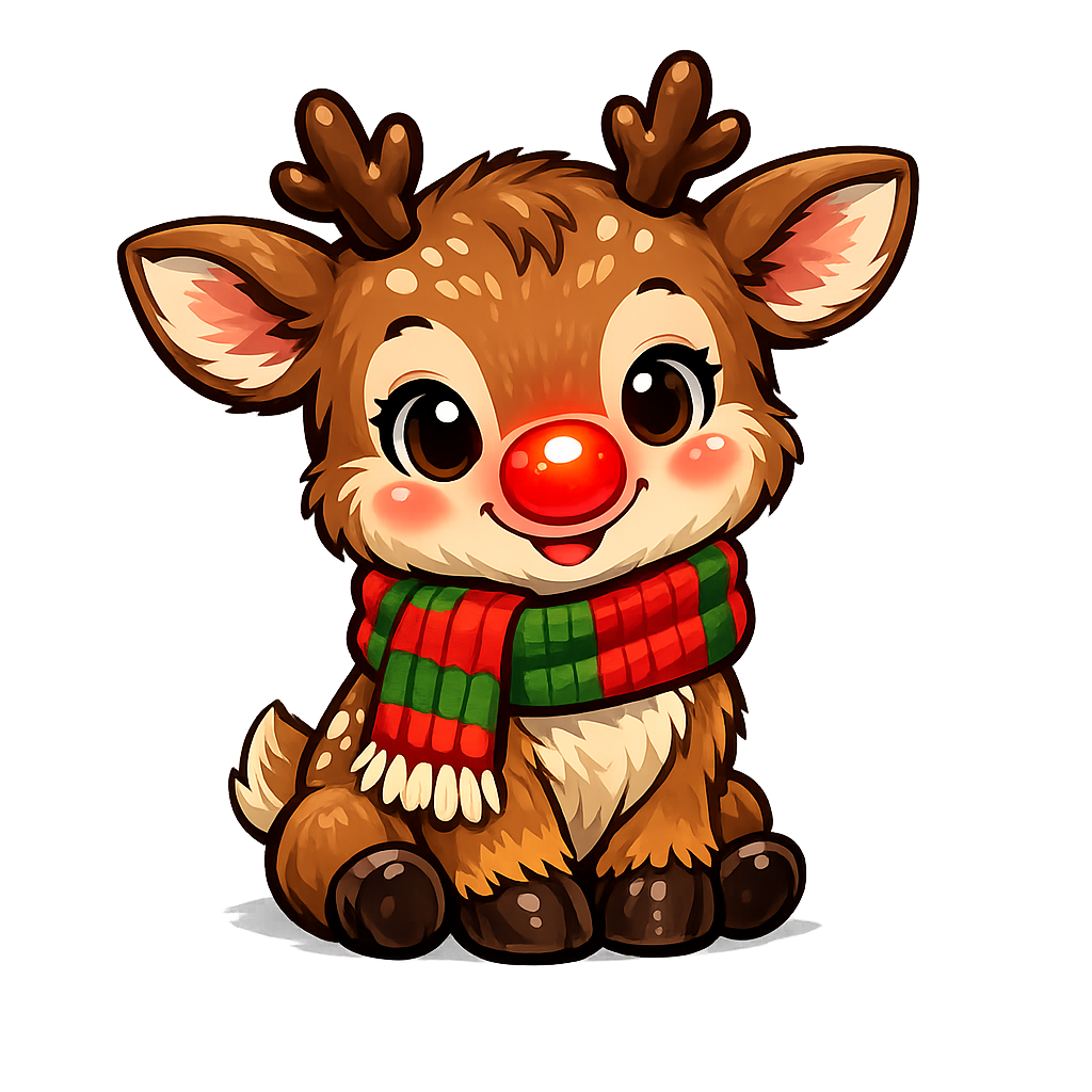 Cute Rudolph Reindeer