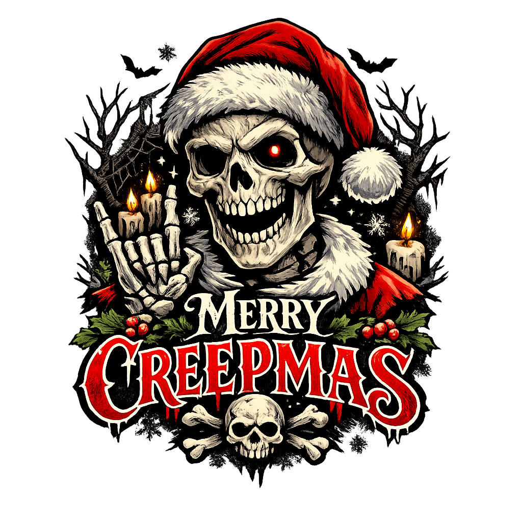 Merry Creepmas Skeleton
