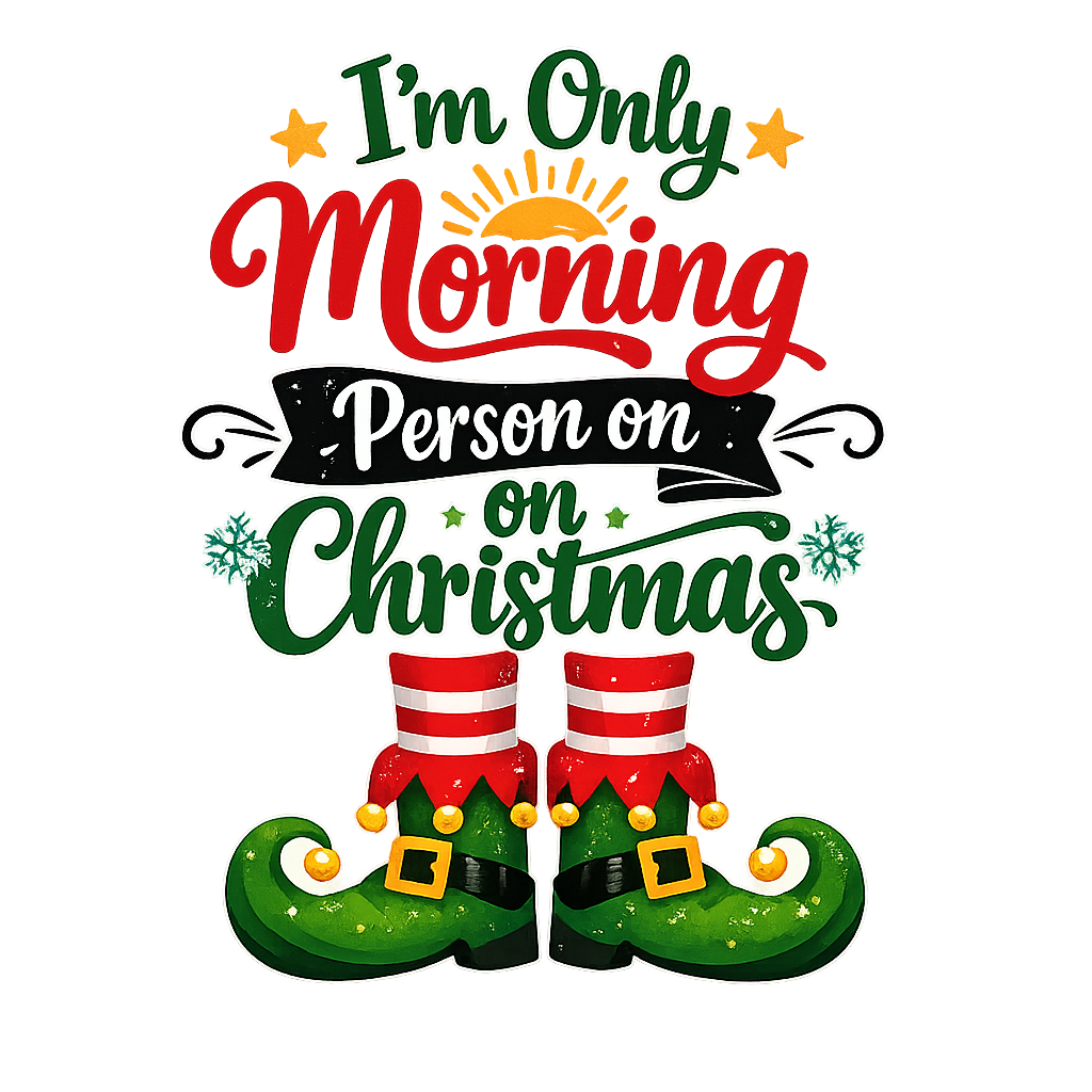 Christmas Morning Person