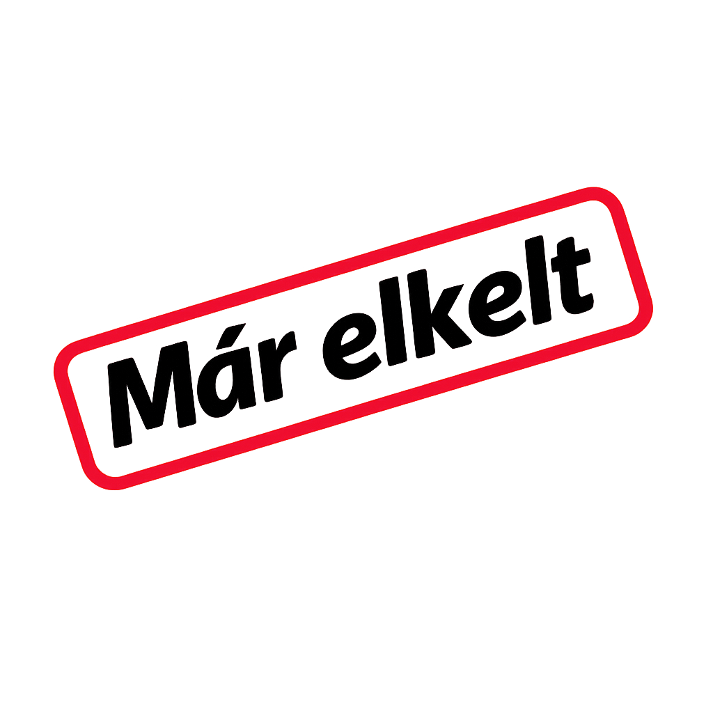 Funny Hungarian "Sold Out" Text