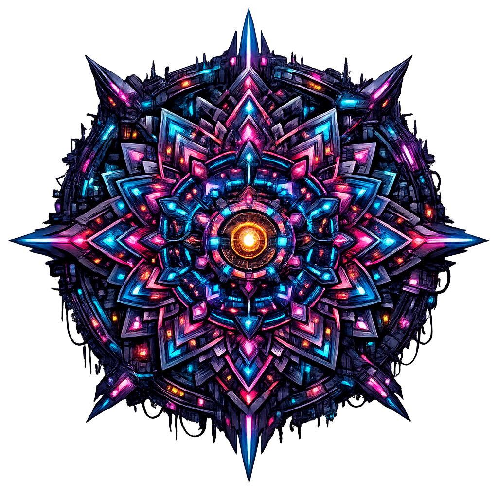 Cyberpunk Mandala