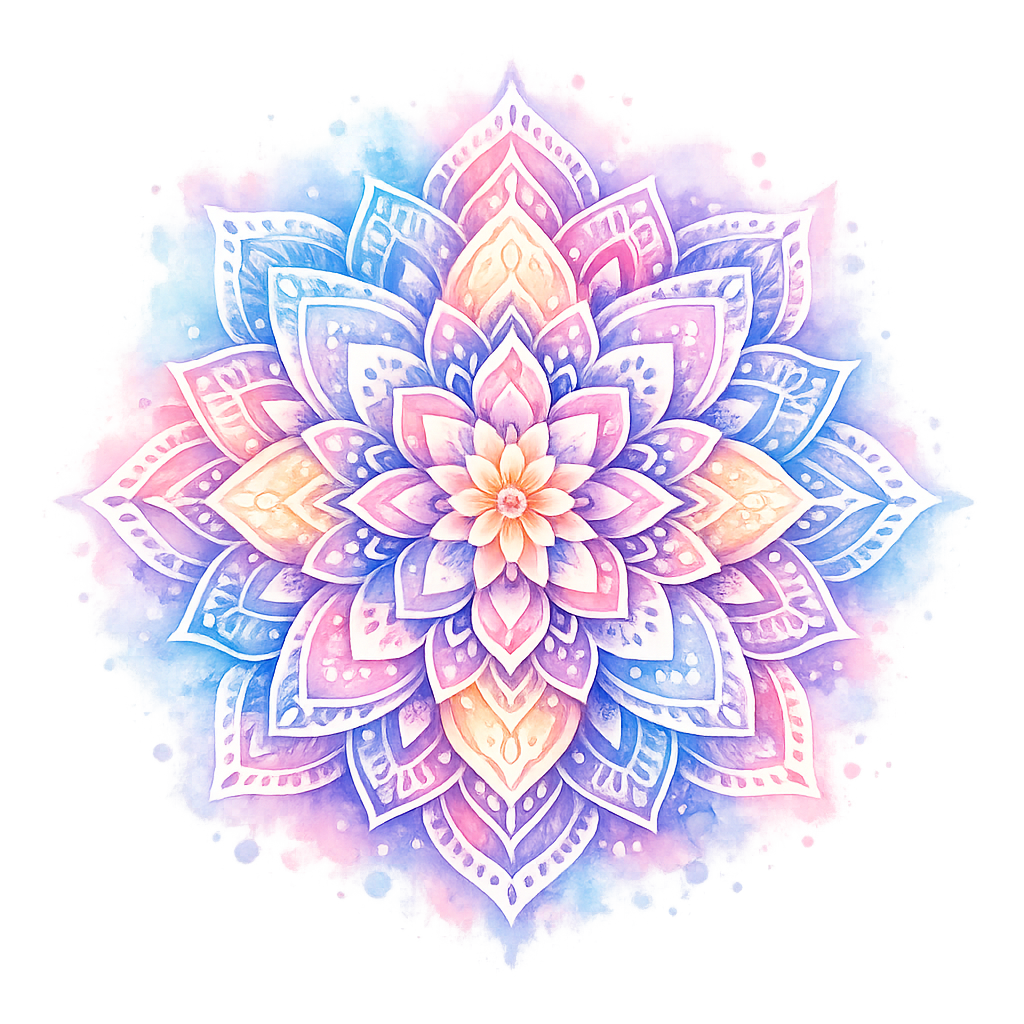 Watercolor Mandala