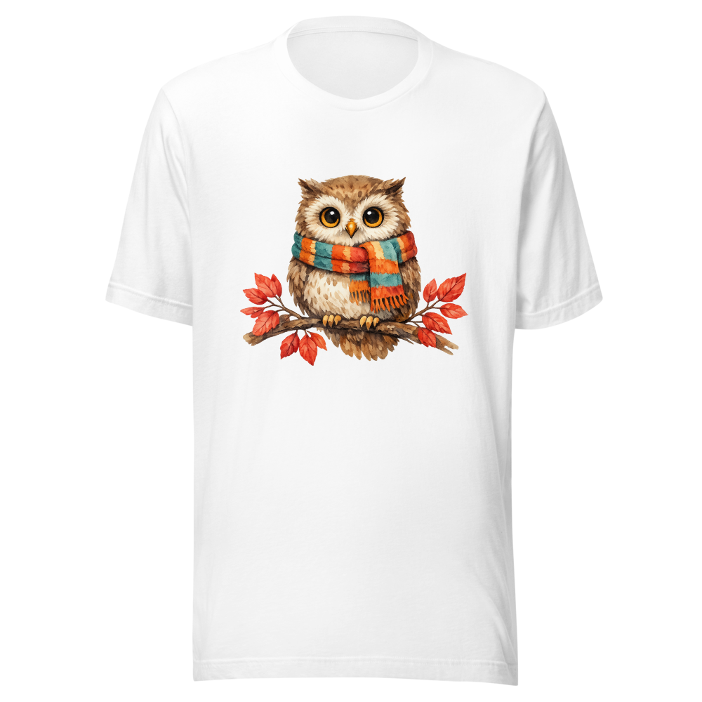 Whimsical Scarf Owl