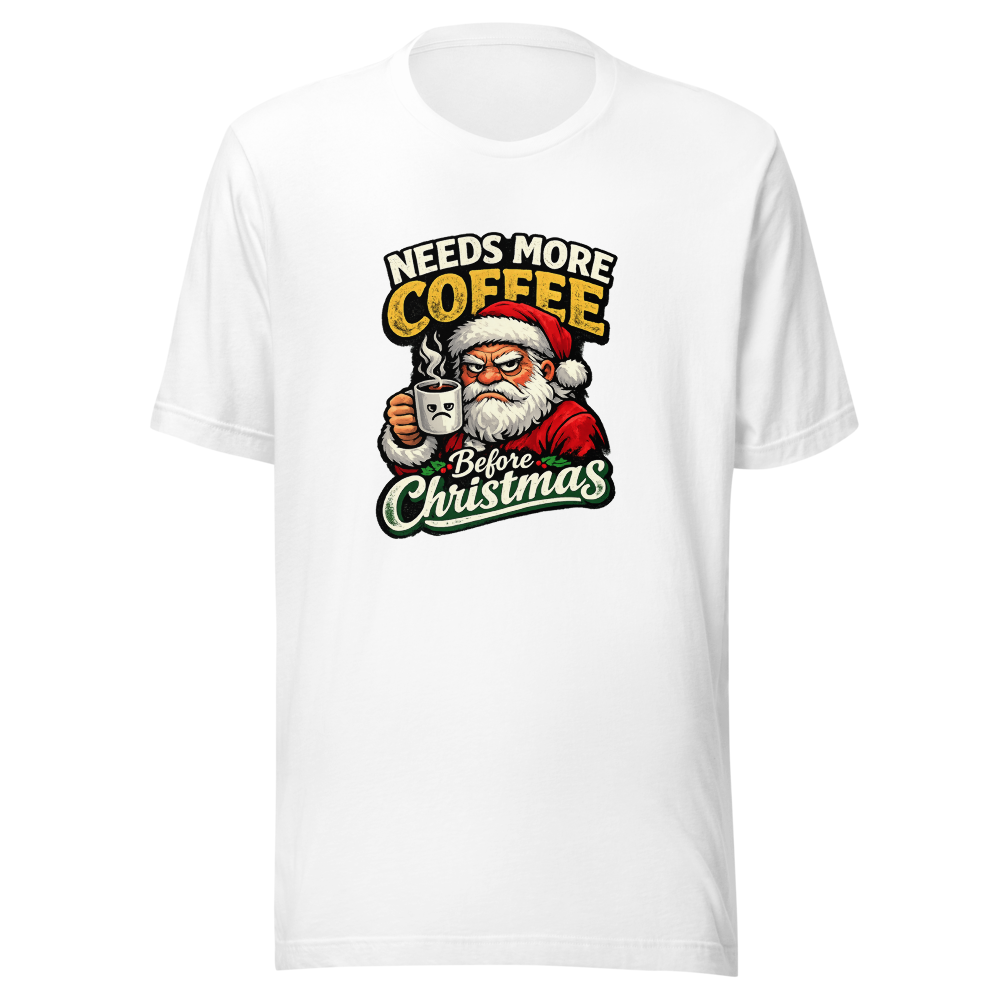 Grumpy Coffee Santa