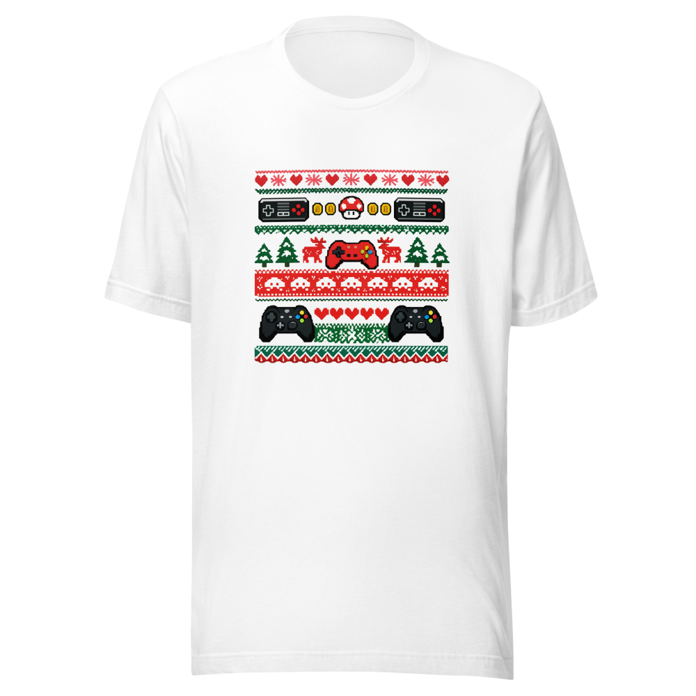 Gamer Ugly Christmas Pattern