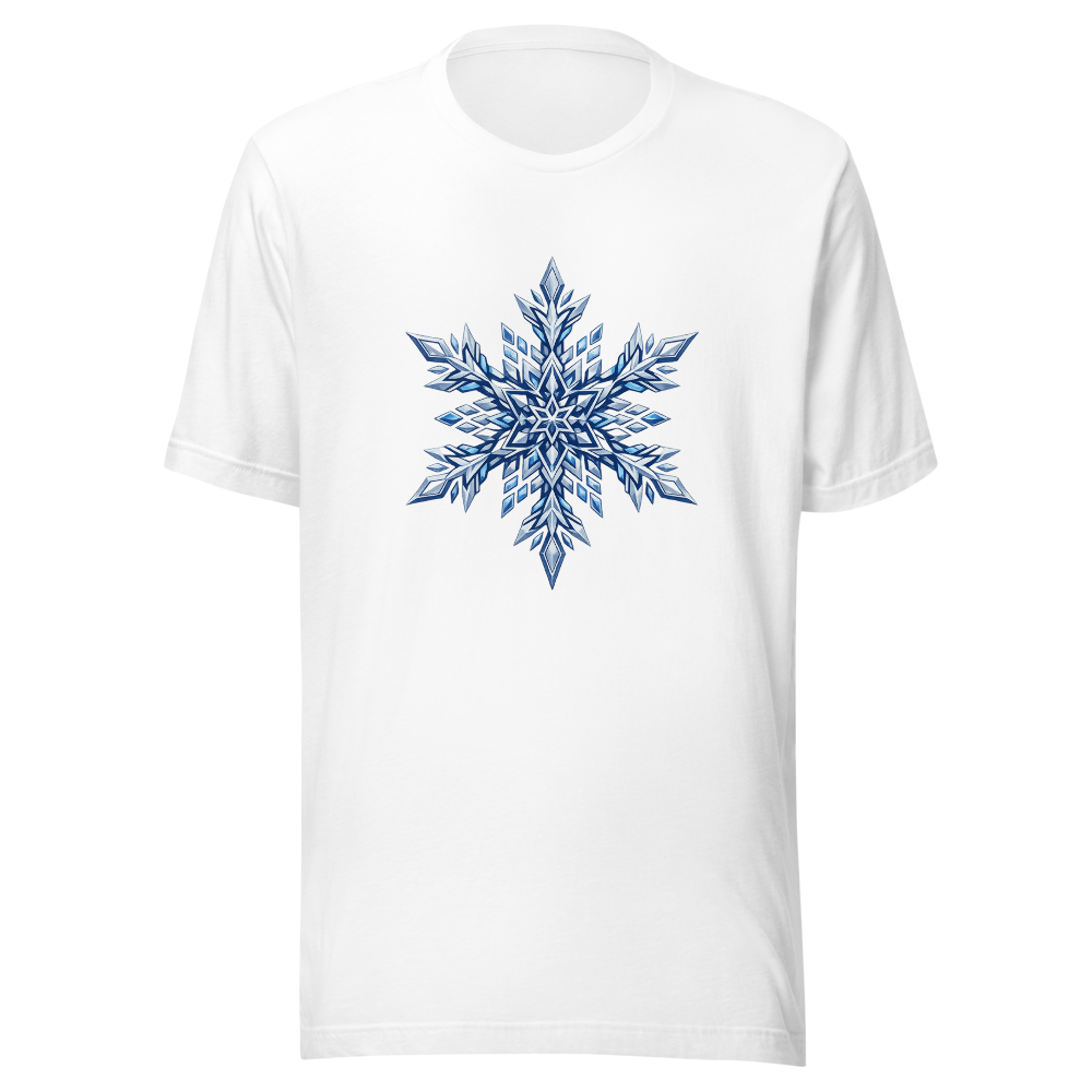 Geometrical Ice Snowflake