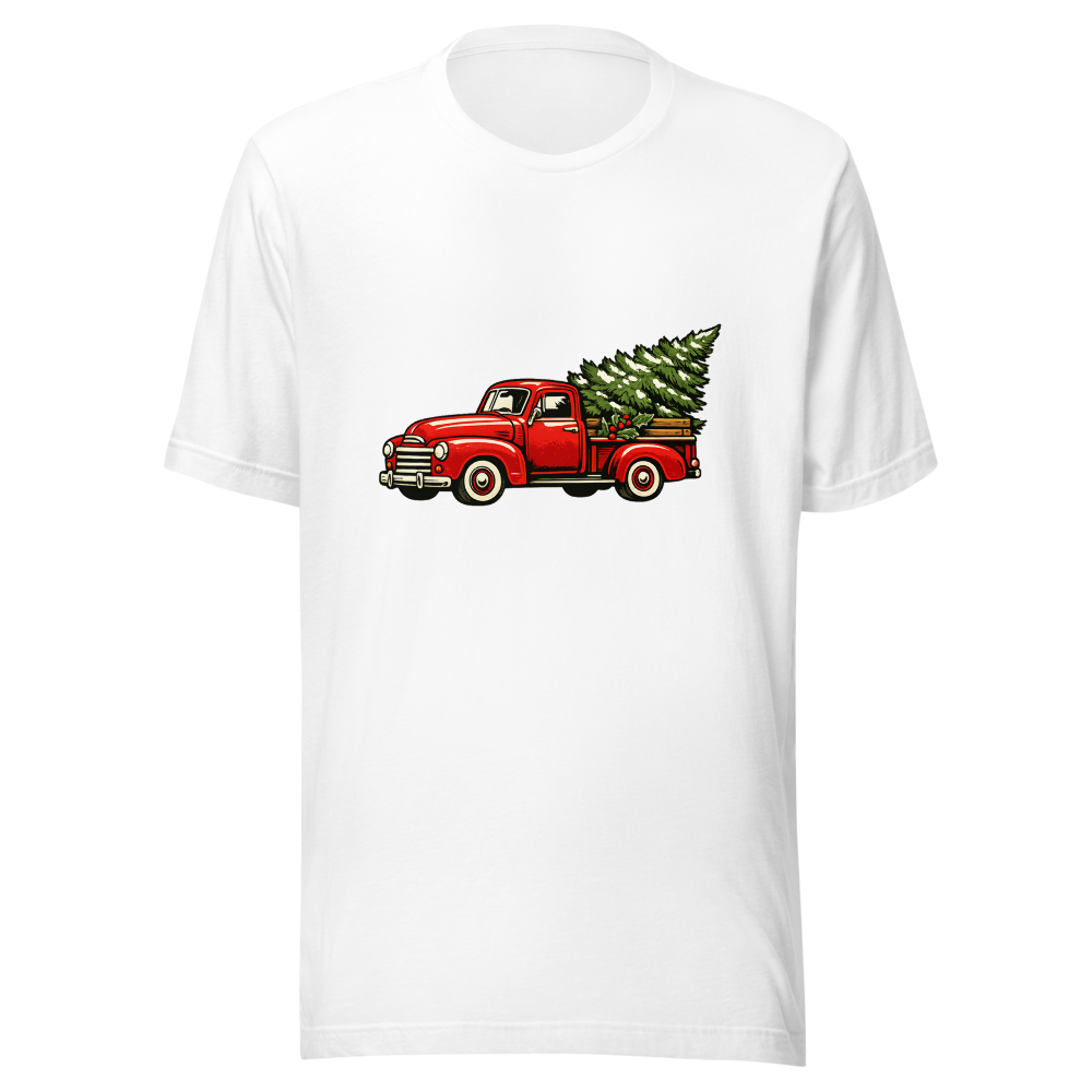 Vintage Red Holiday Truck