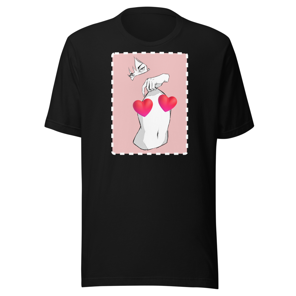 Pink Lady Heart Censored